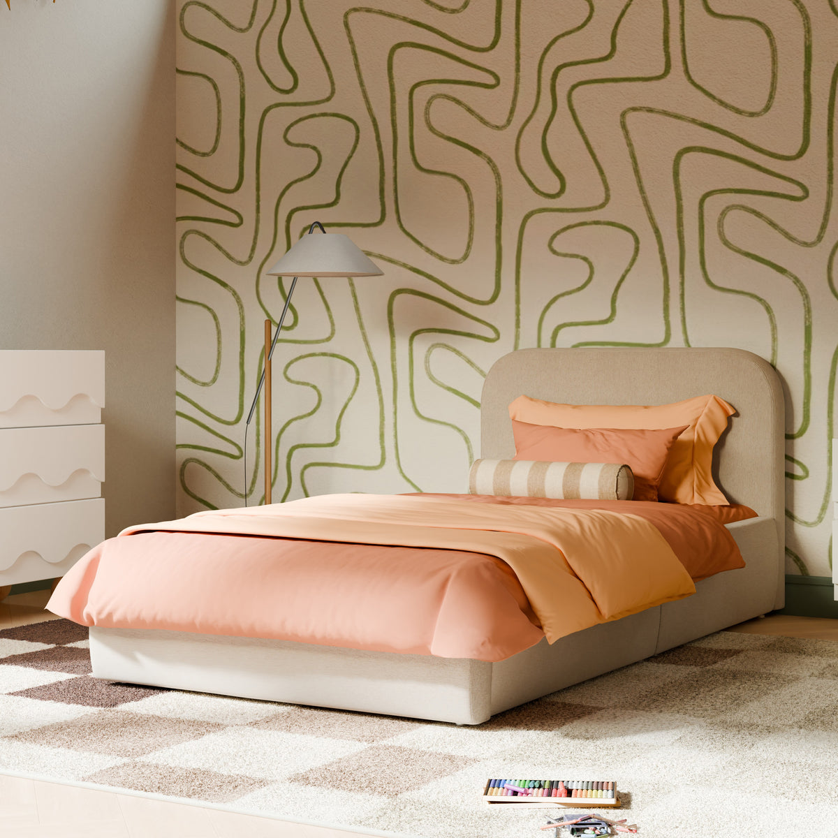 Nara Twin Bed