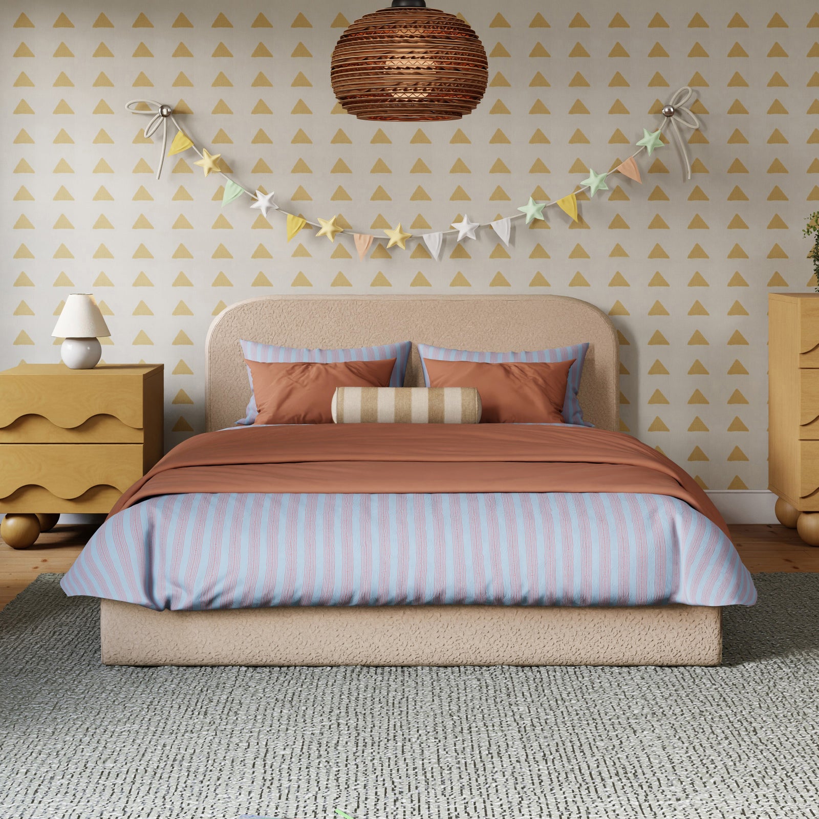 Nara Full Floor Bed