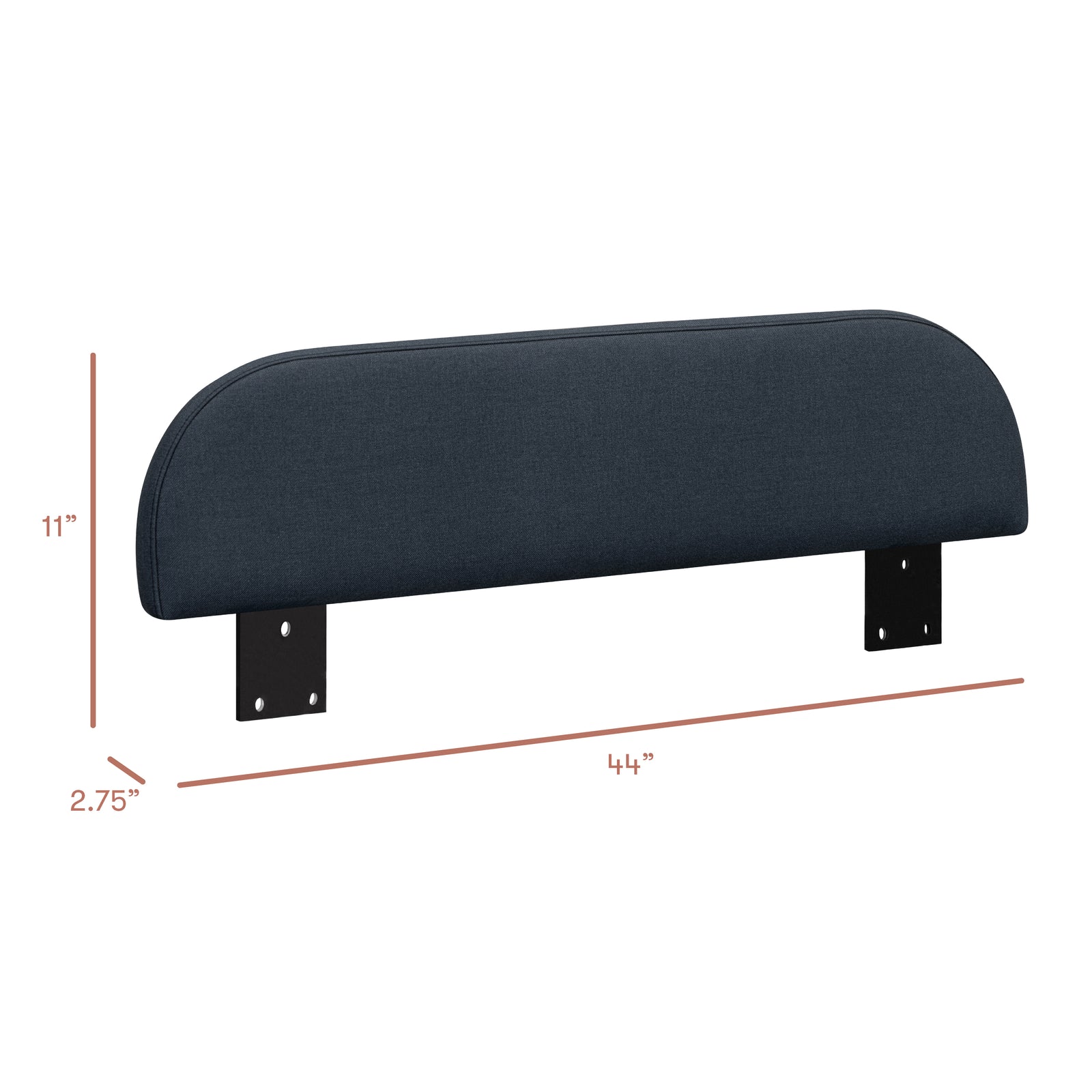 Upholstered Twin/Full Bed Guardrail