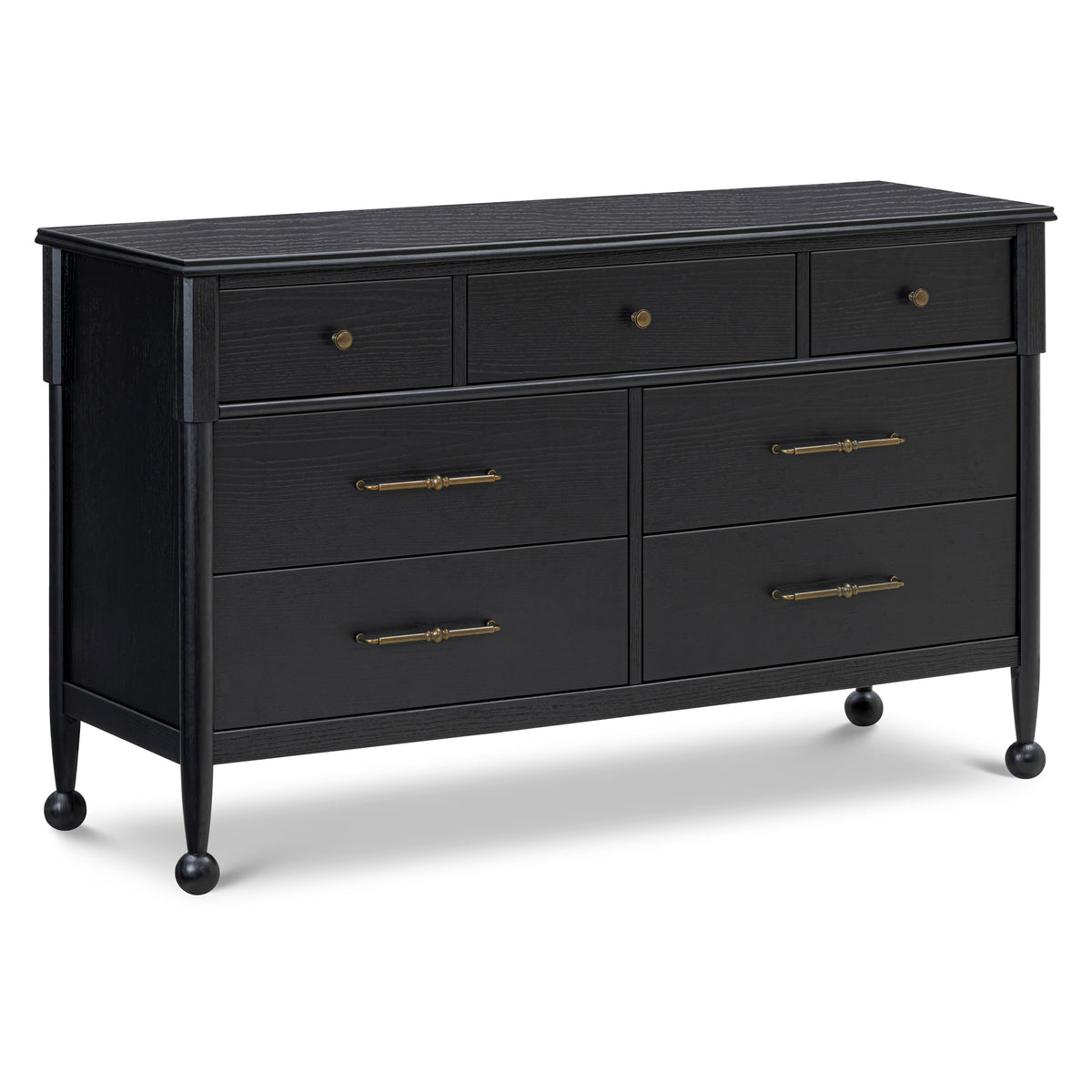 Namesake Alouette 7-Drawer Assembled Dresser, Archival Black