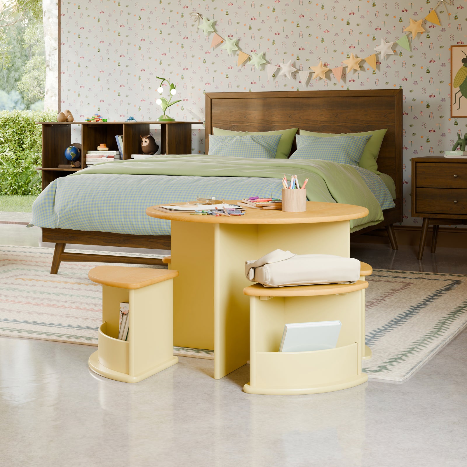 Nessa Nesting Play Table + Chair Set