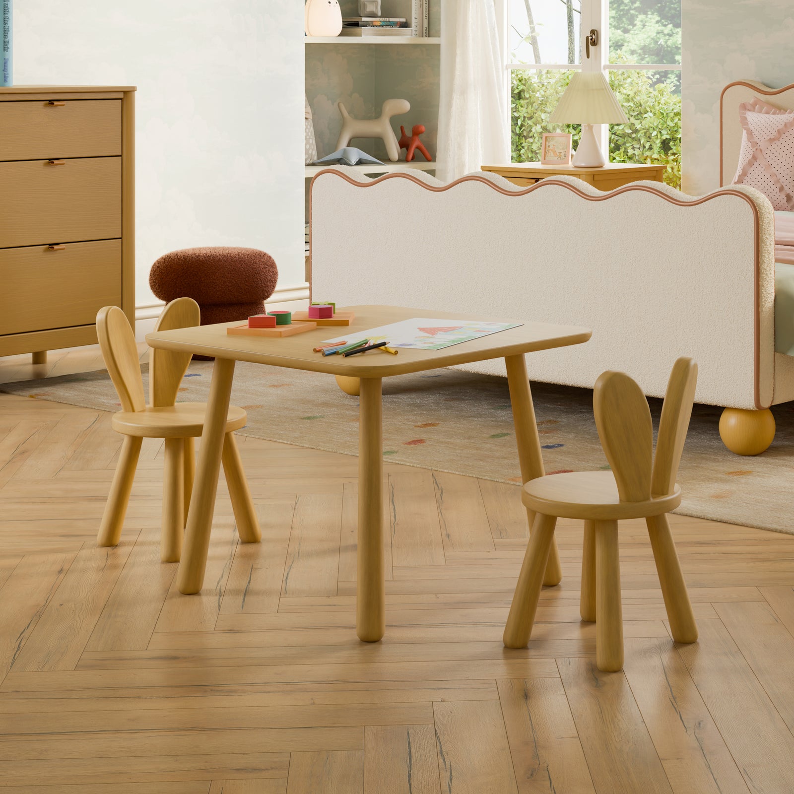 Hoppy Play Table + Chair Set