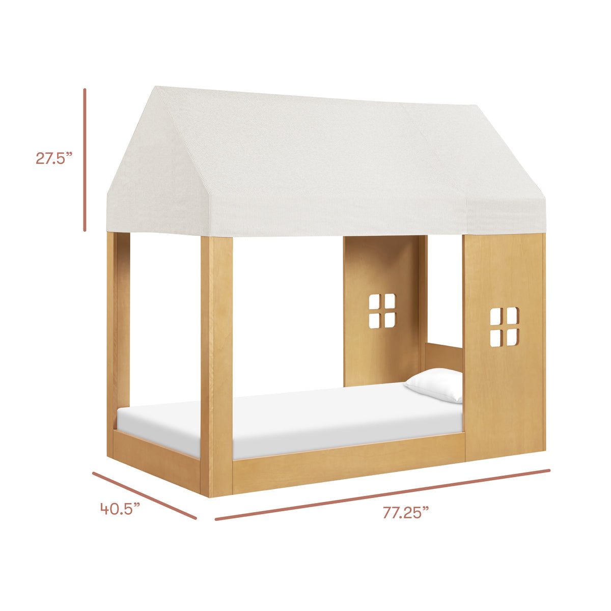 Uchi Montessori-Inspired House Twin Bed Canopy