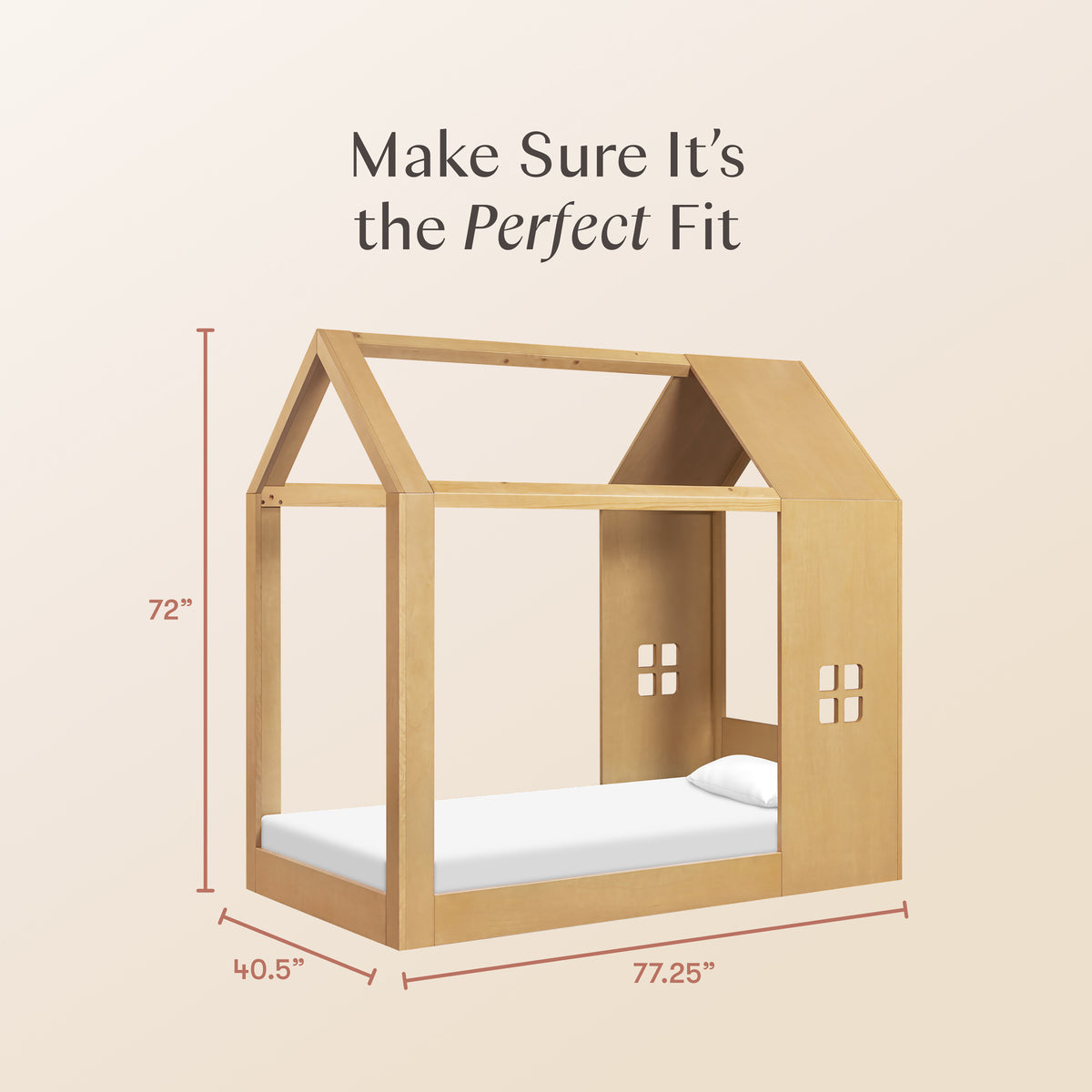 Uchi Montessori-Inspired House Twin Bed