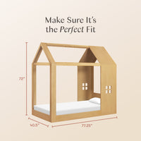 Uchi Montessori-Inspired House Twin Bed
