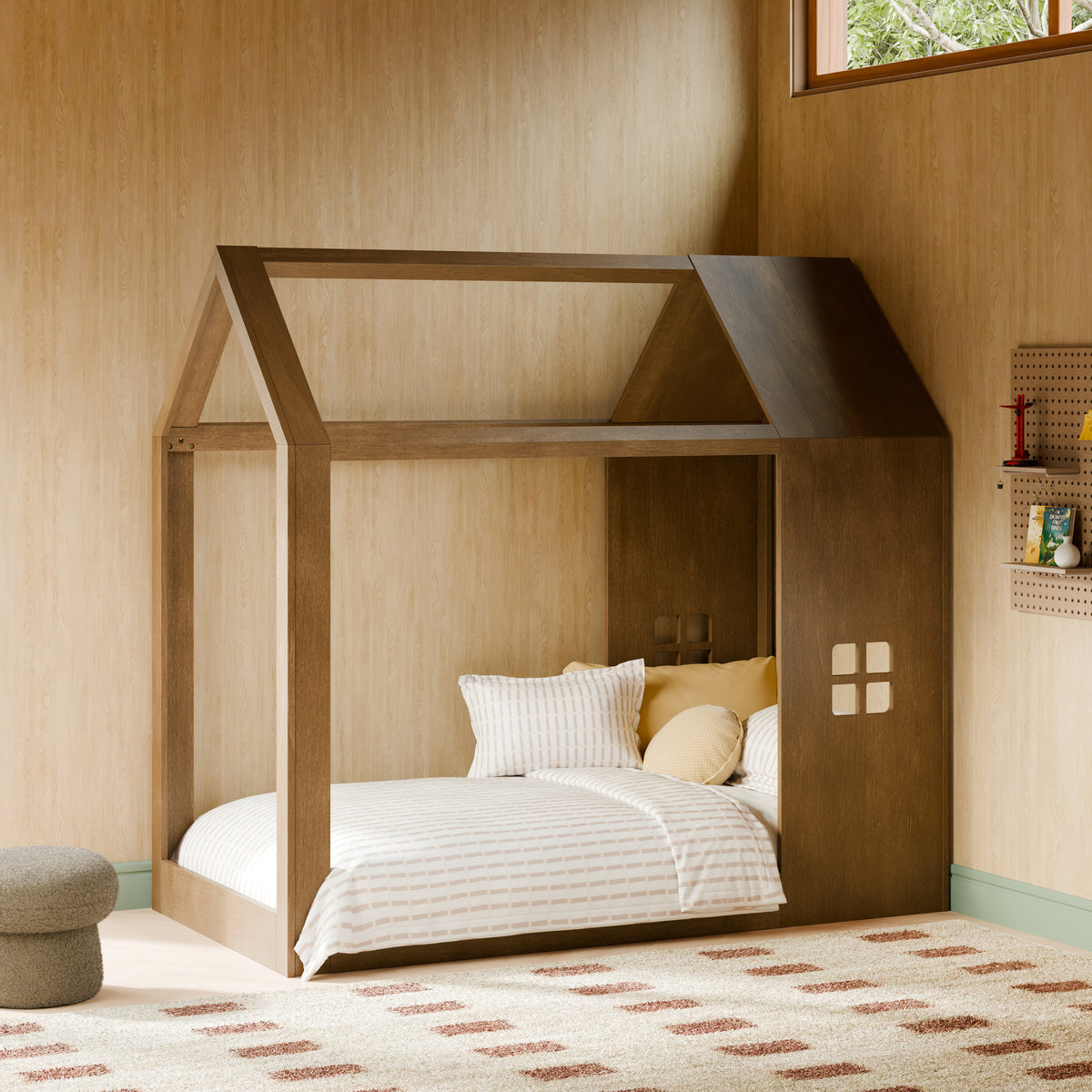 Uchi Montessori-Inspired House Twin Bed