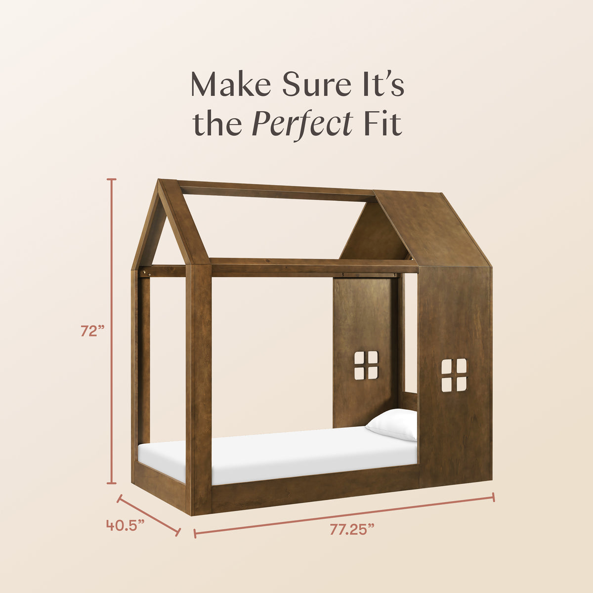 Uchi Montessori-Inspired House Twin Bed