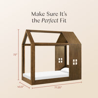 Uchi Montessori-Inspired House Twin Bed