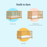 Lainey Bobbins 3-in-1 Convertible Crib