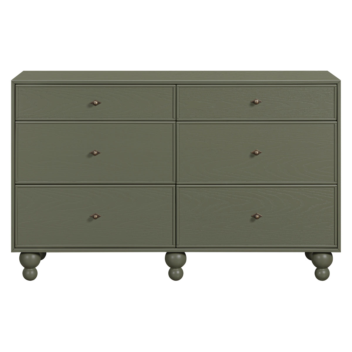 Astre 6-Drawer Wide Assembled Dresser (54") by Nate Berkus