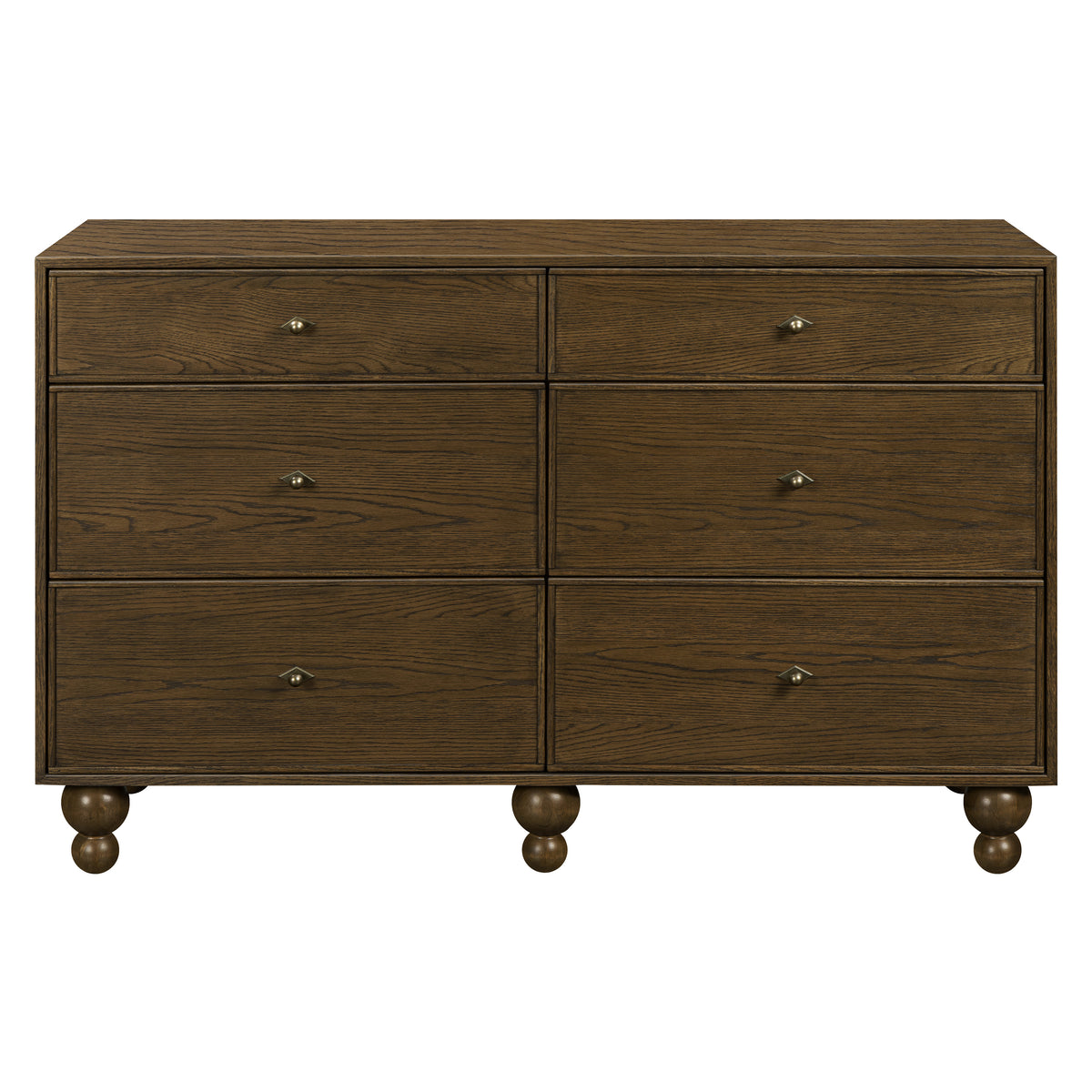 Astre 6-Drawer Wide Assembled Dresser (54") by Nate Berkus