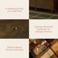 Astre 6-Drawer Wide Assembled Dresser (54") by Nate Berkus