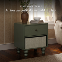 Astre Assembled Nightstand by Nate Berkus