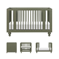 Astre All-Stages® 8-in-1 Crib with Bassinet + Toddler Bed Kits by Nate Berkus