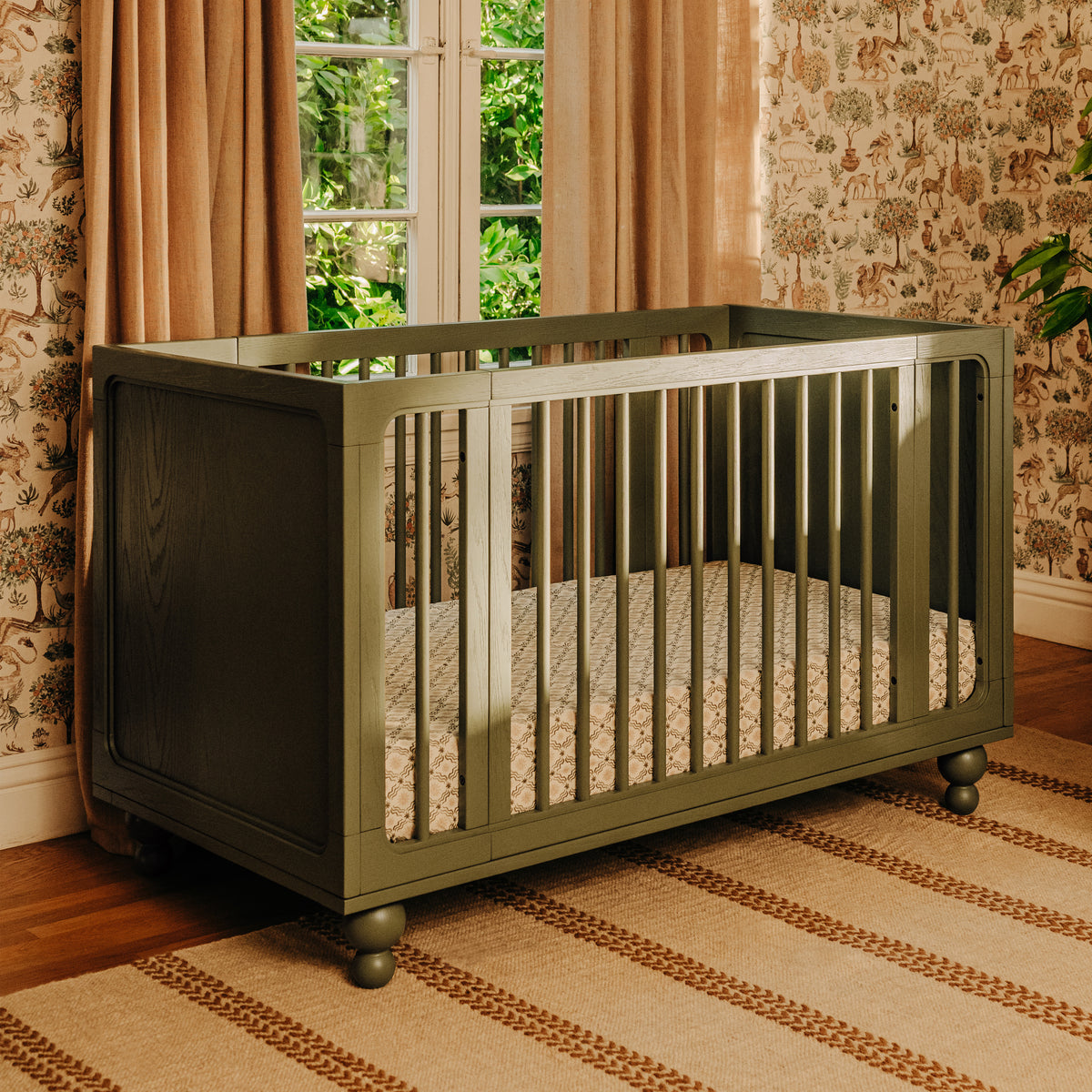Astre All-Stages® 8-in-1 Crib with Bassinet + Toddler Bed Kits by Nate Berkus