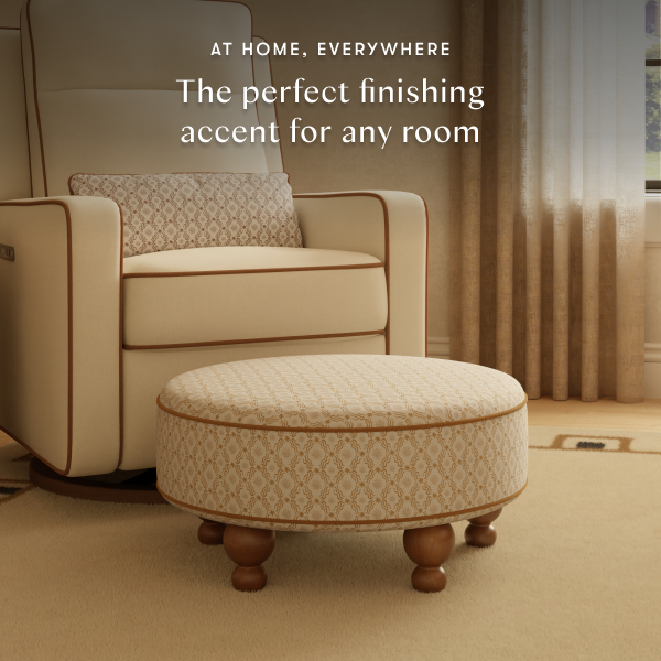 Astre Ottoman by Nate Berkus