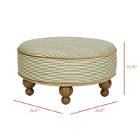 Astre Ottoman by Nate Berkus