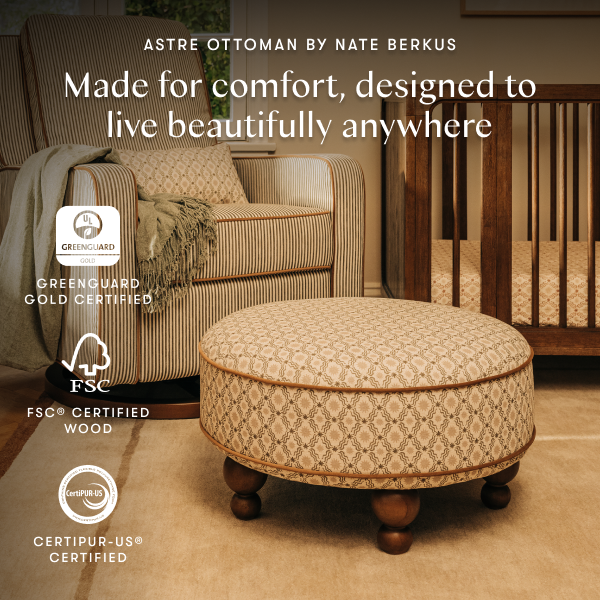 Astre Ottoman by Nate Berkus