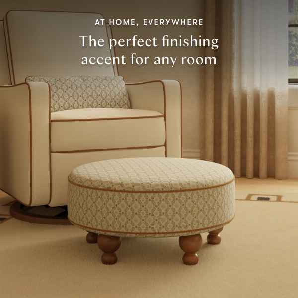 Astre Ottoman by Nate Berkus