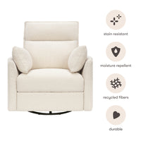 Nori Electronic Recliner + Swivel Glider with USB Port