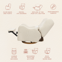 Westham Electronic Recliner and Glider with USB Port by Nate Berkus