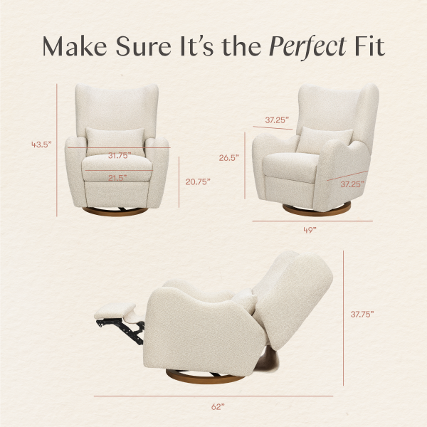 Westham Electronic Recliner and Glider with USB Port by Nate Berkus