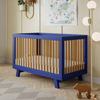 Hudson 3-in-1 Convertible Crib with Toddler Bed Conversion Kit