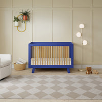 Hudson 3-in-1 Convertible Crib with Toddler Bed Conversion Kit