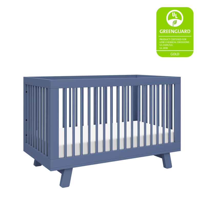 Hudson 3-in-1 Convertible Crib with Toddler Bed Conversion Kit