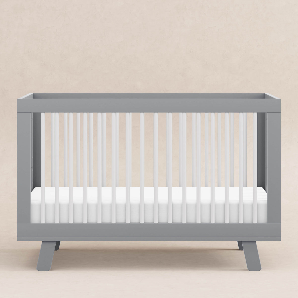 Hudson 3-in-1 Convertible Crib with Toddler Bed Conversion Kit