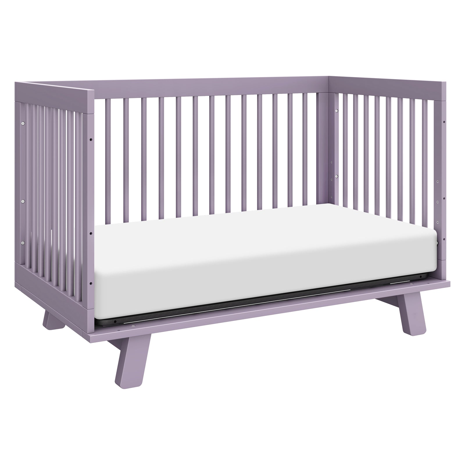 Hudson 3-in-1 Convertible Crib with Toddler Bed Conversion Kit