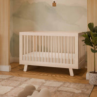 Hudson 3-in-1 Convertible Crib with Toddler Bed Conversion Kit