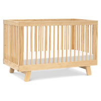 Hudson 3-in-1 Convertible Crib with Toddler Bed Conversion Kit - Natural
