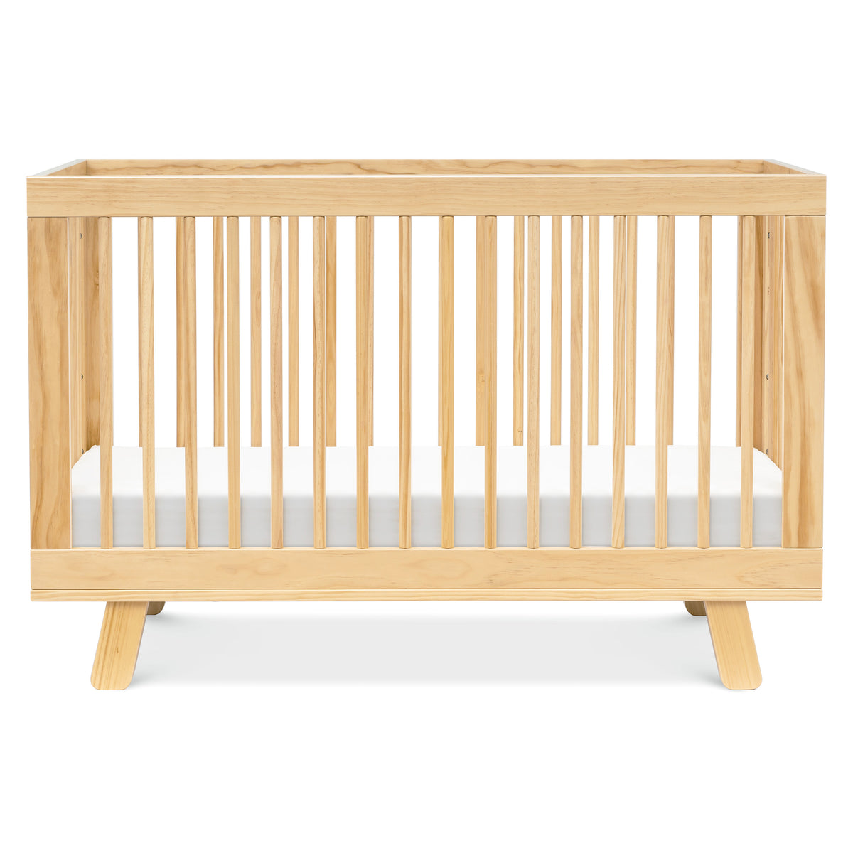 Hudson 3-in-1 Convertible Crib with Toddler Bed Conversion Kit - Natural