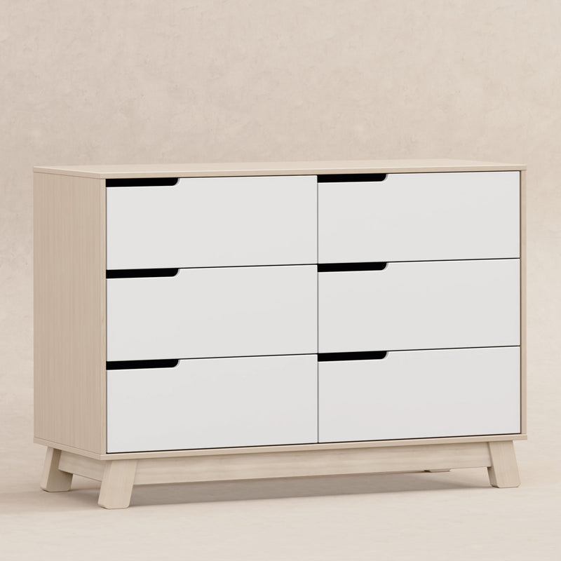 Hudson 6-Drawer Double Dresser - Natural