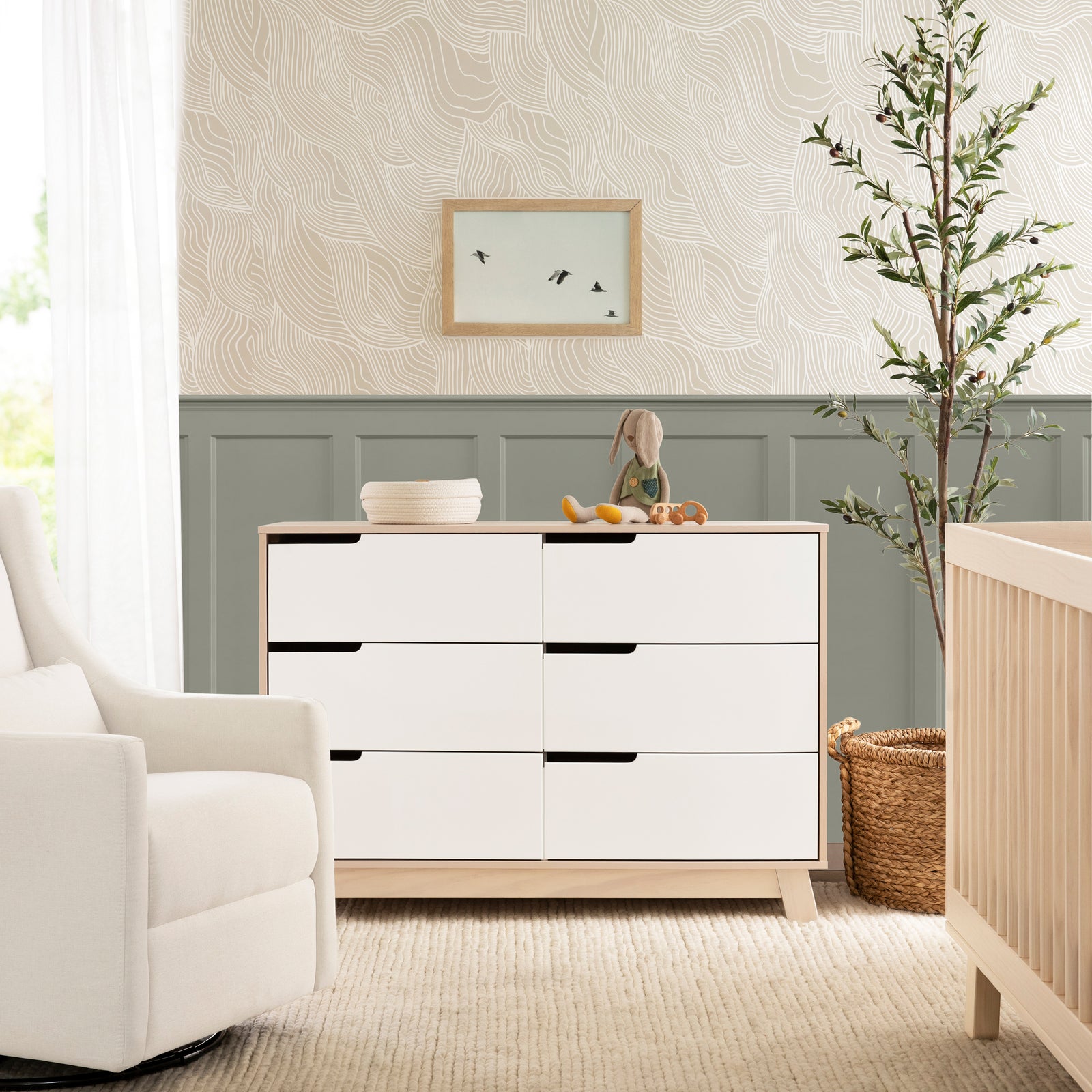 Hudson 6-Drawer Assembled Dresser (48")