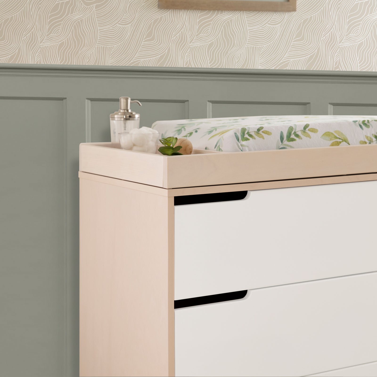 Hudson 3-Drawer Compact Changer Dresser with Removable Changing Tray (40")