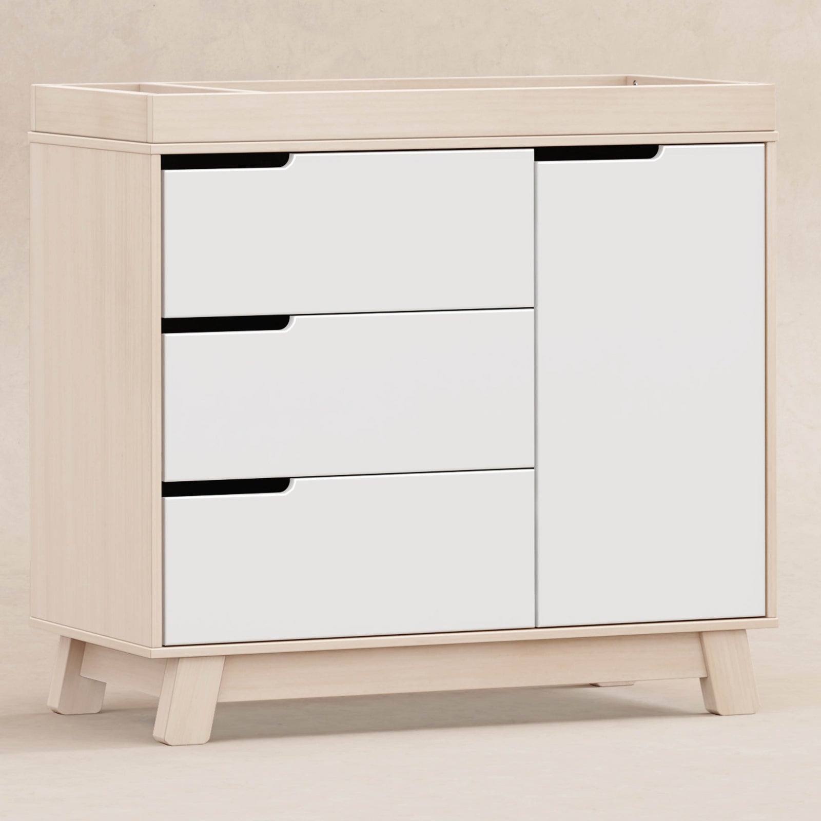 Hudson 3-Drawer Compact Changer Dresser with Removable Changing Tray (40")