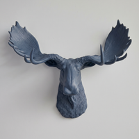 Faux Moose Sculpture