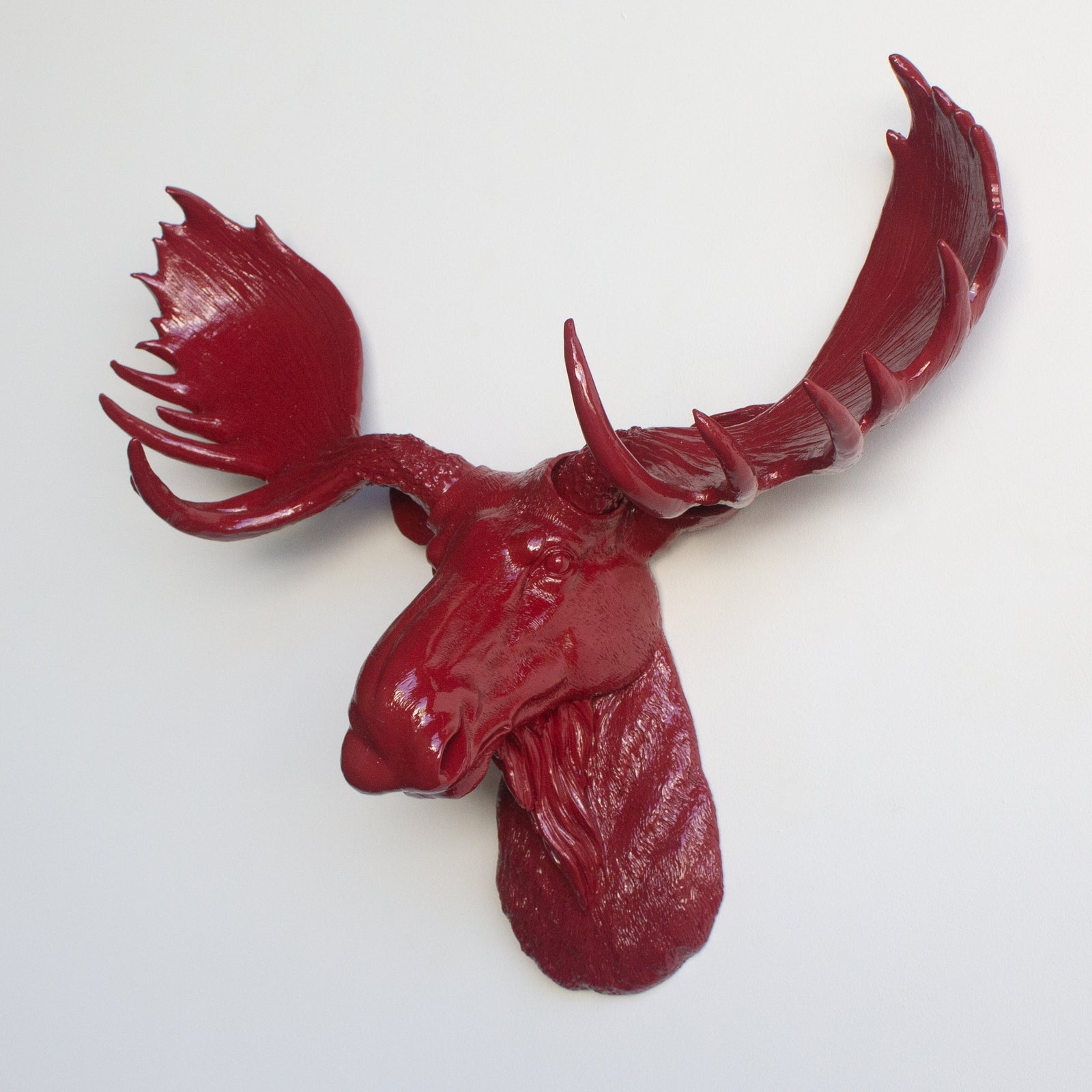 Faux Moose Sculpture
