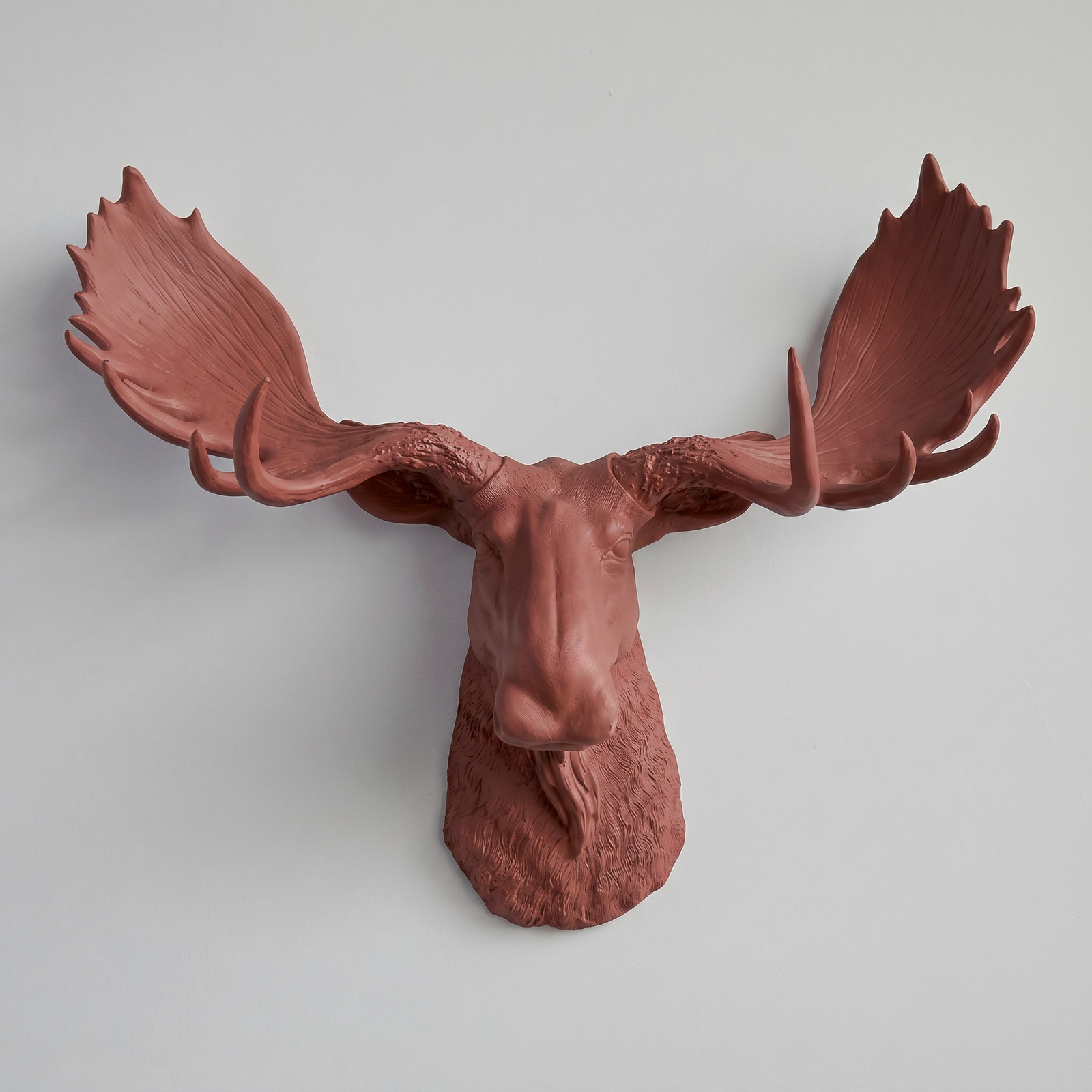 Faux Moose Sculpture