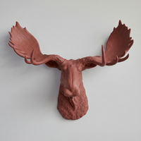 Faux Moose Sculpture