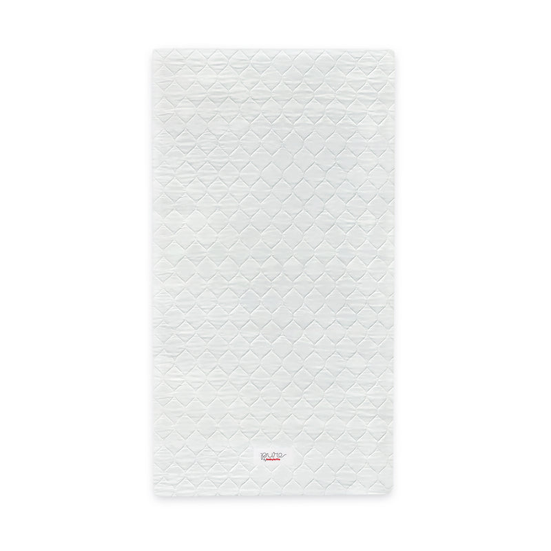 Pure Core Lightweight Mini Crib Mattress + Hybrid Quilted Waterproof Cover