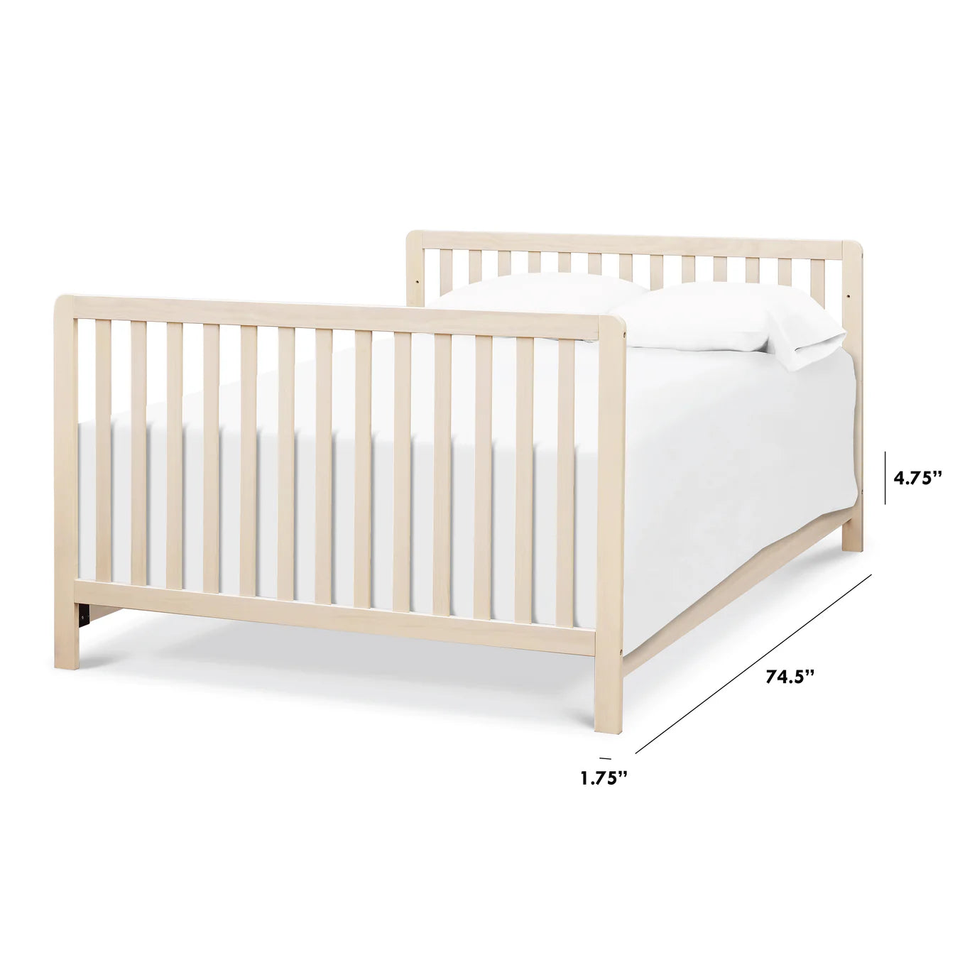 Hidden Hardware Twin/Full Size Bed Conversion Kit