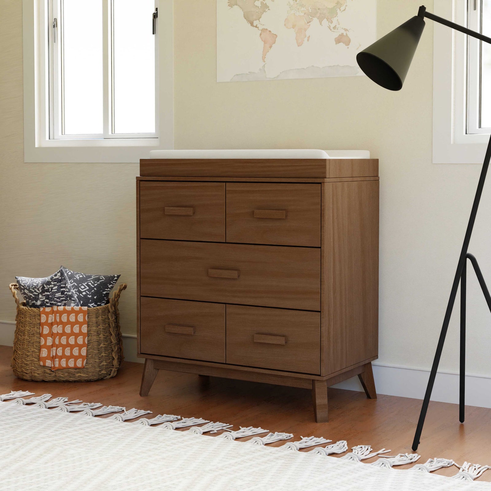 Scoot 3-Drawer Compact Changer Dresser with Removable Changing Tray (34")