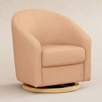 Madison Swivel Glider - Velvet Checker