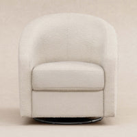 Madison Swivel Glider - Ivory Boucle