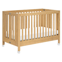 Maki Portable Folding Crib with Toddler Bed Conversion Kit