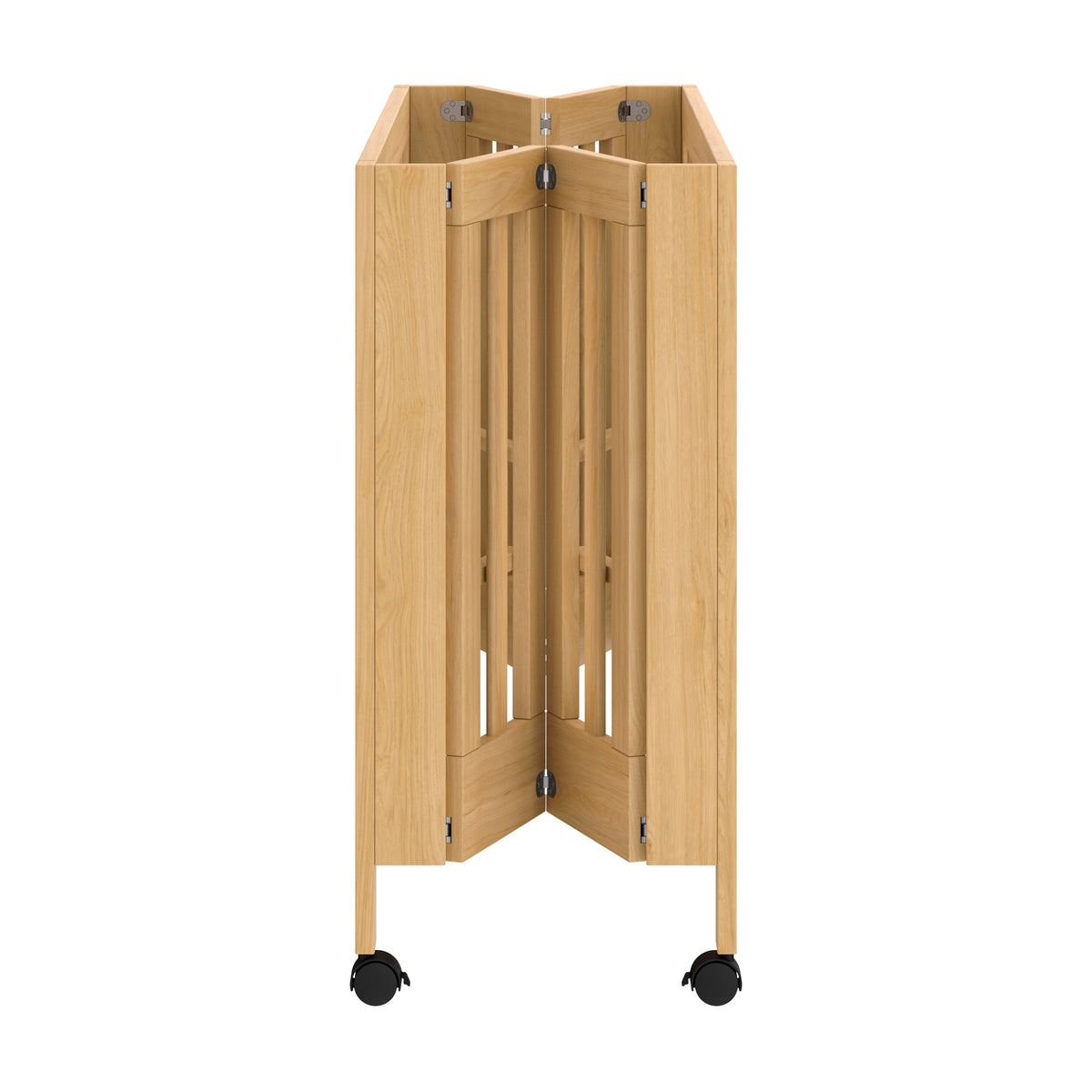Maki Portable Folding Crib with Toddler Bed Conversion Kit