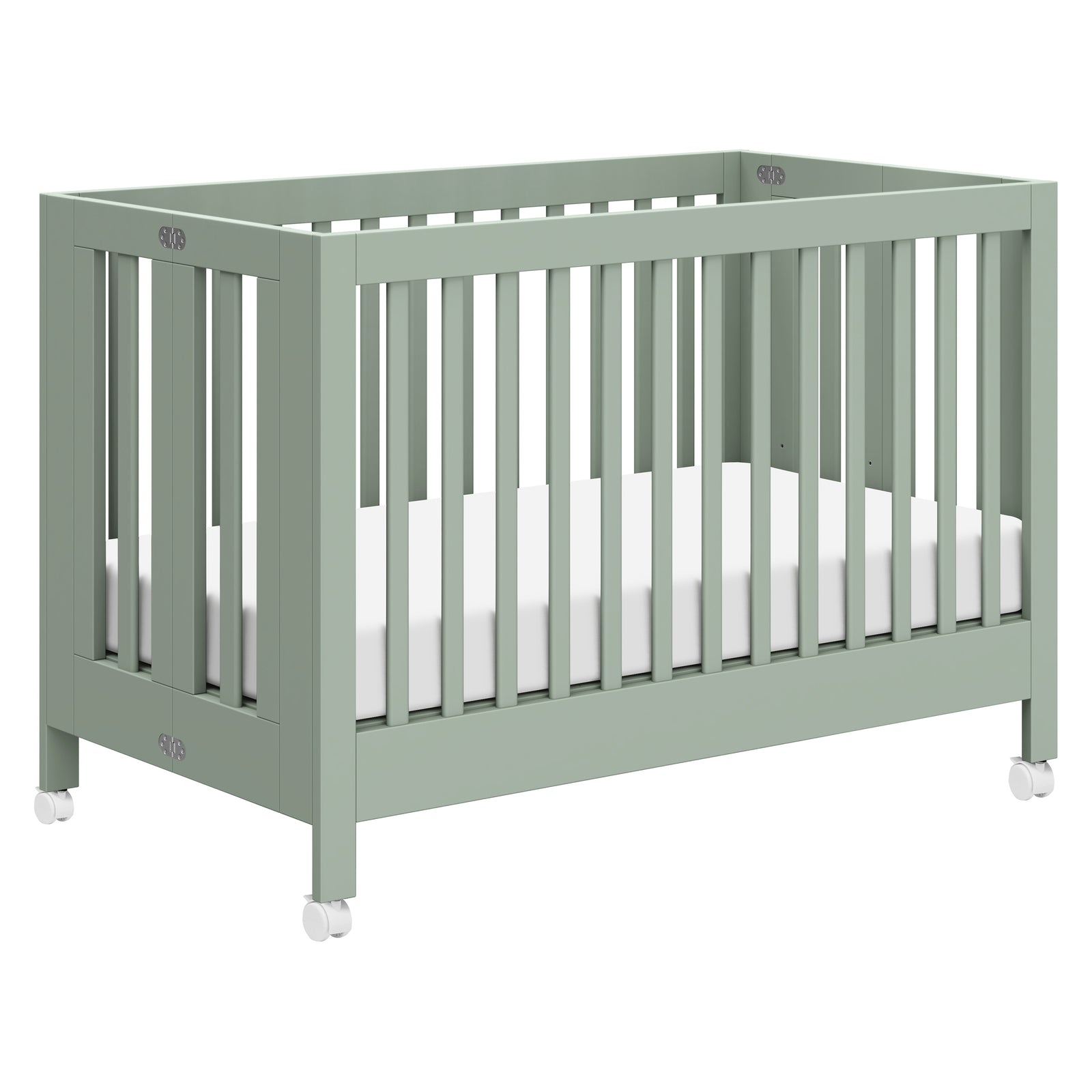 Maki Portable Folding Crib with Toddler Bed Conversion Kit